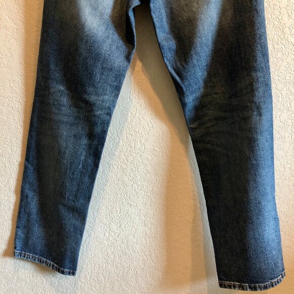 Levi's Men's 541 32x32 Athletic Fit Taper Blue Jeans Medium Wash Denim Casual - Picture 13 of 16